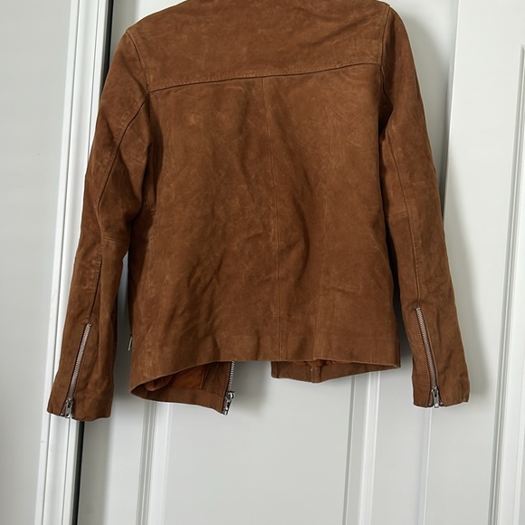 Leather moto jacket - Picture 4 of 6